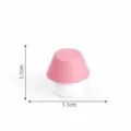 Mini adorno de seta rosa para casa de muñecas DIY micro paisaje decoración, 1.1cm. - Lámpara de escritorio n.º 10 / Habitación linda