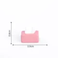Miniatura caja de pañuelos rosa accesorio de casa de muñecas, decoración micro paisaje DIY. - Caja de pañuelos n.º 11 / Habitación linda