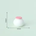 Miniatura tapa rosa tarro blanco casa de muñecas micro paisaje adorno modelo decoración - Cosméticos n.º 13 / Habitación linda