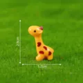 Cute mini giraffe resin ornament micro landscape succulent potted plant decoration toy - Walking Deer No. 4