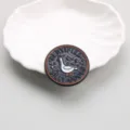Cute enamel pin badge with a funny silly goose design for clothing and bags now. - Certified Silly Goose Style (D16-2-657)
