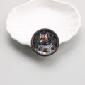 Cute astronaut cat enamel pin badge, creative cartoon brooch for backpack clothing accessories. - Astronaut Cat Style (D16-2-656)