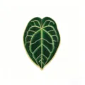 Tropical plant leaf enamel pin metal badge green leaf lapel pin for clothes backpack accessories - Pointed Green Leaf Style (E12-5-352)