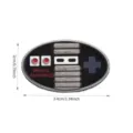 Broche de metal con diseño de control retro, insignia nostálgica para mochila gamer. - Control de videojuego