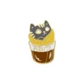 Simpatica spilla gatto burrito smalto cartone animato metallo per vestiti e zaino. - Stile Burrito Gatto (D15-1-564)