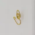Finto Piercing Naso Oro Punk Spirale Rame Clip Gioiello Corpo Variante Modello Stile - Stile Fibbia a Spirale (Gold 8) / Oro