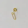 Finto anello da naso in metallo punk dorato clip U polsino per naso gioiello corpo - Stile Riccio a Forma di U (Gold 6) / Oro