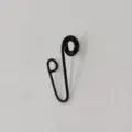 Anello da naso clip in metallo nero, finto septum punk con design a filo spirale per stile. - Stile Spirale a Bobina (Black 7) / Nero
