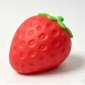 Jouet squishy fraise rouge réaliste pour soulager le stress et jeu sensoriel lent - Fraise Rouge / 8*6 cm / Rouge