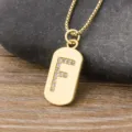 Gold initial F pendant necklace, 18k gold plated copper with cubic zirconia pave design. - Letter F