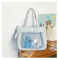 Sac ita mignon japonais pochette transparente épaule bandoulière étudiant grand sac - Bleu clair