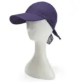 Women purple sun protection visor hat summer casual beach outdoor breathable headscarf cap - Purple