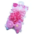 Ensemble bandeau nœud bébé accessoires cheveux mignons tout-petit photo bandeau 3pcs - Style E