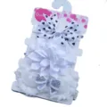 Ensemble de 3 bandeau noeud bébé accessoires de cheveux mignons pour nouveau-né - Style G