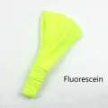 Detailed view of neon yellow elastic headband, solid color women's hair accessory for daily use. - Neon Yellow