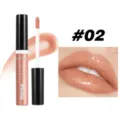 Handaiyan brillant à lèvres liquide nacré #02, maquillage hydratant longue durée et lumineux. - Brillant à Lèvres Nacré 02#