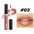 Handaiyan Mega Glossy Rouge à Lèvres Liquide Nacré Teinte 03 Longue Tenue Maquillage - Brillant à Lèvres Nacré 03#