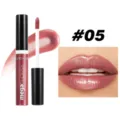 Handaiyan Mega Glossy Brillant à Lèvres Liquide Scintillant #05 Teinte Lèvres Nacrée - Brillant à Lèvres Nacré 05#