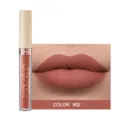 Rouge à lèvres liquide mat de détail avec brillant à lèvres velours longue durée teinte 02. - N°02