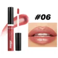 Gloss à lèvres liquide scintillant, hydratant longue durée et lumineux teinte numéro 06. - Brillant à Lèvres Nacré 06#
