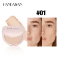 HANDAIYAN waterproof oil control pressed powder face makeup shade 01 long lasting finish - #01