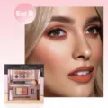 HANDAIYAN 11 Pcs Ultimate Face Makeup Kit Professional Cosmetics Set with Lipstick Eyeshadow - 11-Piece Makeup Set - 02