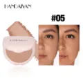 HANDAIYAN waterproof oil control setting powder compact with #05 shade for flawless makeup look - #05