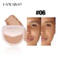 HANDAIYAN Waterproof Oil Control Pressed Powder #06 Flawless Matte Face Setting Makeup - #06
