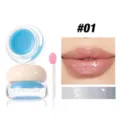 Pot de brillant à lèvres bleu hydratant de Handaiyan avec applicateur variante #01 - Couleur 01