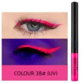 Penna eyeliner liquido neon impermeabile tonalita 38 UV per un trucco occhi vivace e audace. - 38#