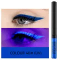 Handaiyan penna eyeliner liquido blu impermeabile, lunga durata trucco occhi colorato 40# UV - 40#