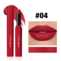 HANDAIYAN matte lipstick velvety smooth portable red lip makeup long lasting waterproof 3.5g - Matte Style #04