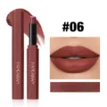 Handaiyan matte portable lipstick 06 velvet nude lip makeup long lasting waterproof cosmetic - Matte Style #06