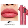 HANDAIYAN matte portable lipstick 02 peach bean paste velvet lip makeup long lasting - Moisturizing Style #02