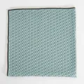 70cm Square Silk Scarf Luxury Equestrian Chain Pattern Fashion Elegant Neckerchief Women - 70x70cm / Sky Blue