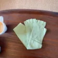 Gants tricotés unicolores sans doigts automne hiver chauffe-bras doux verts élégants - 40x10cm / Vert clair