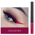 Penna eyeliner liquido opaco Handaiyan a lunga tenuta in colore vivace 08, resistente. - 8#