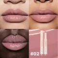 Matita lucidalabbra a pressione Handaiyan numero 02 rossetto idratante specchio. - 02# Rossetto a scatto / 1.8g