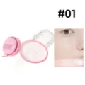 Handaiyan oil control setting loose powder variant color number 01 matte face makeup puff. - 01#