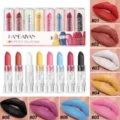 HANDAIYAN 8-piece mini matte lipstick set, waterproof long-lasting colorful makeup kit. - DIY Halloween Matte Lipstick Set