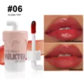 Handaiyan milk tea cup lip gloss #06 flora tint moisturizing matte liquid lipstick makeup - #06 Flora Tint