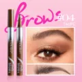 Handaiyan waterproof liquid eyebrow pen #04 taupe four-tip natural fluffy brow pencil - Wild Eyebrow Pencil #04