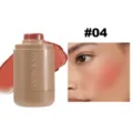 Handaiyan matte blush stick shade 04, portable cream lip and cheek makeup product variant. - #04