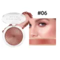 Handaiyan #06 shimmering face highlighter powder, radiant metallic makeup palette. - 6-Color Highlighter Palette 06#