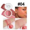 Handaiyan Dual Shade Powder Blush Palette Matte Shimmer Face Makeup Shade #04 Pro - 04# Two-Tone Blush