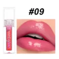 Handaiyan mirror lip gloss waterproof moisturizing glossy liquid lipstick shade 09 cosmetic - #09 Temperature-Changing Moisturizing Lip Oil