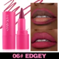 Matte lip liner lipstick waterproof long lasting sharp head pink 06 EDGEY makeup cosmetic - Lip Liner & Lipstick #06