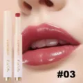 Handaiyan glossy lip stix variant shade 03, moisturizing and hydrating liquid lipstick pen. - 03#