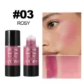HANDAIYAN radiant flush liquid tint blush shade 03 rosy glow makeup cosmetic product - #03 Rosy