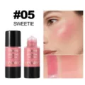 HANDAIYAN liquid blush #05 Sweetie with shimmer, lightweight tint for radiant glow. - #05 Sweetie